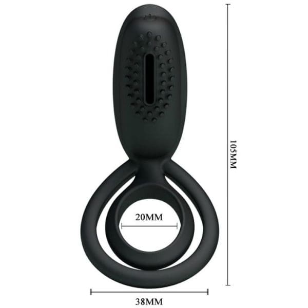 PRETTY LOVE - VIBRATING RING WITH ESTHER STIMULATOR 5